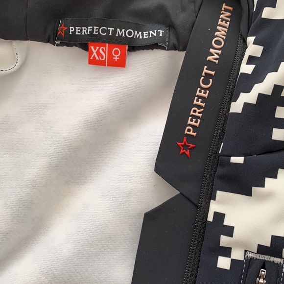NWT perfect moment houndstooth ski suit sz XS - Picture 5 of 11